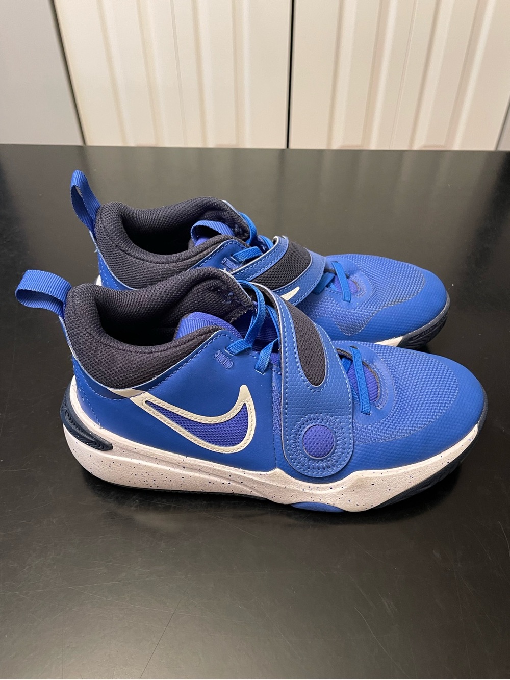 Nike Kids Royal Blue Basketball Sneakers